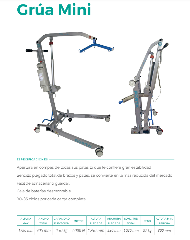 Grúa Mini Forta