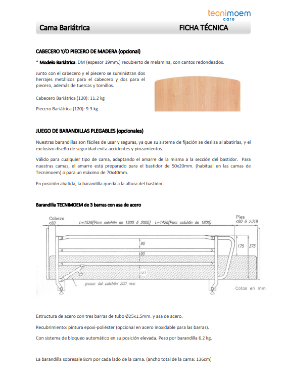 Cama Bariátrica XXL 350