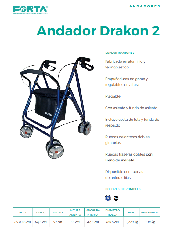 Drakon 2 Rollator Forta
