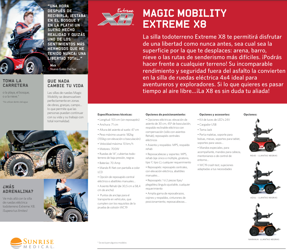 Magic Mobility Extreme X8
